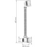 Слив-перелив для ванны WASSERKRAFT EXTER A054