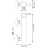 Смеситель для душа WASSERKRAFT BERKEL 4802
