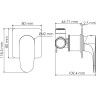 Смеситель для душа WASSERKRAFT HAVEL 3651