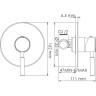 Смеситель для душа WASSERKRAFT MAIN 4151