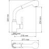 Смеситель для кухни WASSERKRAFT A8247