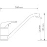 Смеситель для кухни WASSERKRAFT ODER 6307