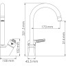 Смеситель для кухни WASSERKRAFT RUHR 24407