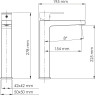 Смеситель для раковины WASSERKRAFT ABENS 2003H