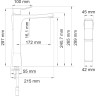 Смеситель для раковины WASSERKRAFT ALLER 1063H