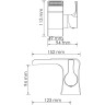 Смеситель для раковины WASSERKRAFT BERKEL 4869
