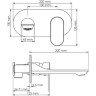 Смеситель для раковины WASSERKRAFT ELBE 7430
