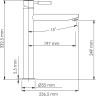 Смеситель для раковины WASSERKRAFT GOLLACH 3303H