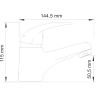 Смеситель для раковины WASSERKRAFT ISEN 2603