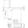 Смеситель для раковины WASSERKRAFT KAMMEL 1803