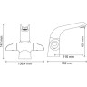 Смеситель для раковины WASSERKRAFT LOSSA 1203