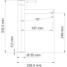 Смеситель для раковины WASSERKRAFT MAIN 4103H