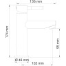 Смеситель для раковины WASSERKRAFT MAIN 4104