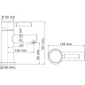Смеситель для раковины WASSERKRAFT MAIN 4103TERMO