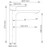 Смеситель для раковины WASSERKRAFT MINDEL 8503H
