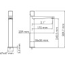 Смеситель для раковины WASSERKRAFT NAAB 8603H