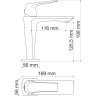Смеситель для раковины WASSERKRAFT NEIME 1903