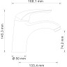 Смеситель для раковины WASSERKRAFT ROSSEL 2803