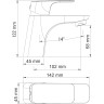Смеситель для раковины WASSERKRAFT SALM 2703