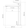 Смеситель для раковины WASSERKRAFT WEIL 2303H