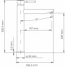 Смеситель для раковины WASSERKRAFT WERN 4203H