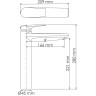 Смеситель для раковины WASSERKRAFT WIESE 8403