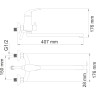 Смеситель для ванны WASSERKRAFT ISEN 2602L