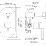 Смеситель для ванны WASSERKRAFT MAIN 4141
