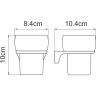 Стакан WASSERKRAFT AISCH K-5928