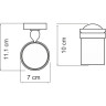 Стакан WASSERKRAFT DIEMEL K-2228