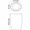 Стакан WASSERKRAFT DINKEL K-4628