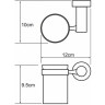 Стакан WASSERKRAFT DONAU K-9428