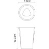 Стакан WASSERKRAFT OHRE K-37728