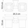 Стакан WASSERKRAFT WERN K-2528D