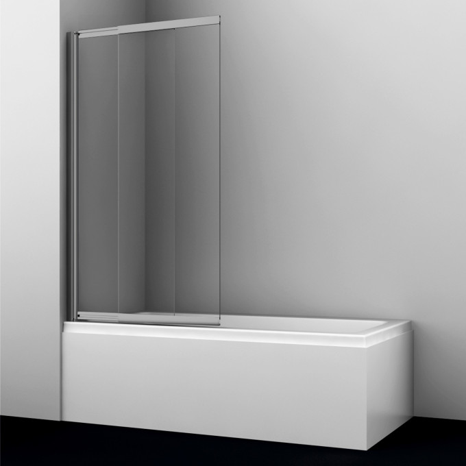 Стеклянная шторка WASSERKRAFT TAUBER 64S02-80