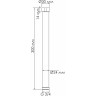 Удлинитель для душевого комплекта WASSERKRAFT A341