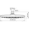 Верхний душ WASSERKRAFT A077