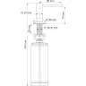 Встраиваемый дозатор для мыла WASSERKRAFT K-75993