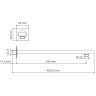 Встраиваемый комплект WASSERKRAFT THERMO A5858.090.118.271.010.137.091 для ванны